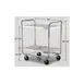 Lakeside 492 Stainless Steel 2-Shelf Tubular Utility Cart - 36" x 23" x 40-1/8" 4 image