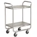 Lakeside 4938 Handler™ Stainless Steel 2-Shelf Tough Transport Utility Cart 1 image