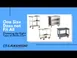 Lakeside 4943 39" Handler™ 2-Shelf Stainless Steel Tough Transport Utility Cart  3 image