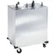 Lakeside 5208 Mobile Enclosed 2-Stack Dish Dispenser w/ 8-1/8" Dia. Dish Size, Unheated 1 image