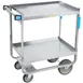 Lakeside 521 Stainless Steel 2 Shelf Utility Cart - 700 lb. Capacity 1 image