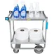 Lakeside 521 Stainless Steel 2 Shelf Utility Cart - 700 lb. Capacity 4 image