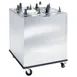 Lakeside 5409 Mobile Enclosed 4-Stack Dish Dispenser w/ 9-1/8" Dia. Dish Size, Unheated 1 image