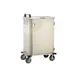 Lakeside 5500 Stainless Steel 6 Tray Enclosed Meal Delivery Cart w/ 1 Door, 1 Compartment 1 image