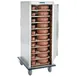 Lakeside 552 Aluminum 24 Tray Enclosed Meal Delivery Cart w/ 1 Door, 1 Compartment 1 image
