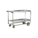 Lakeside 558 NSF Stainless Steel 2 Shelf Utility Cart - 700 lb. Capacity 1 image