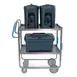Lakeside 5910 35" Ergo-One® Heavy Duty Stainless Steel 2 Shelf Utility Cart - 700 lb. Capacity 1 image