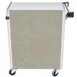 Lakeside 615 27" Stainless Steel 4 Shelf Bussing Cart w/ Enclosed Back & Sides 7 image