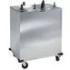 Lakeside 6200 Mobile Enclosed 2-Stack Dish Dispenser w/ 5" Dia. Dish Size, Heated 1 image