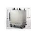 Lakeside 6211 Mobile Enclosed Two Stack Heated Dish Dispenser for 10 1/4" to 11" Dishes  5 image