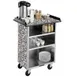 Lakeside 636 Beverage Service Cart w/ Stainless Steel Base & Interior, Laminated Top 3 image