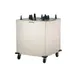 Lakeside 6406 Mobile Enclosed 4-Stack Dish Dispenser w/ 6.5" Dia. Dish Size, Heated 3 image