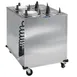 Lakeside 6408 Mobile Enclosed 4-Stack Dish Dispenser w/ 8-1/8" Dia. Dish Size, Heated 1 image