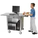 Lakeside 641 51 1/4"W Cash Register Stand w/ Stainless Steel Top 1 image