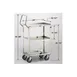 Lakeside 6600 28" 2 Shelves Stainless Steel Ergo-One® Light Duty Utility Cart 4 image