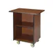 Lakeside 66100 Enclosed Breakout Dining Station with 1 Fixed Shelf, 1 Compartment 1 image
