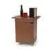 Lakeside 66112 Breakout Dining Station w/ 1 Fixed Shelf, 1 Hinged Door, 1 Center Drawer 1 image