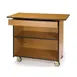 Lakeside 67107 Enclosed Breakout Dining Station with 1 Fixed Shelf, 1 Center Drawer 1 image