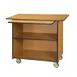 Lakeside 67109 Enclosed Breakout Dining Station with 1 Fixed Shelf, 1 Pull-Out Shelf 1 image