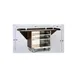 Lakeside 675 Stainless Steel Drop-Leaf Beverage Service Cart w/ 3 Shelves - 24" x 44 5/16" x 38 5/16" 5 image