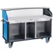 Lakeside 682-10 Stainless Steel Serv'n Express Mobile Vending Kiosk w/ 3 Compartments 5 image