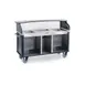 Lakeside 682-20 Stainless Steel Serv'n Express Mobile Vending Kiosk w/ 3 Compartments 3 image