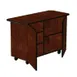 Lakeside 68205 Breakout Dining Station w/ 1 Right and 2 Left Adjustable Shelves, 2 Hinged Doors 1 image
