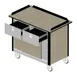 Lakeside 690-40 Food Cart w/ Drawers, Expanded Stainless Steel Storage Compartment 3 image