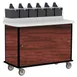 Lakeside 70420 Condi-Express Mobile Condiment Cart w/ 6 Pump Dispensers, 31" Counter Height 5 image
