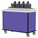 Lakeside 70510 Condi-Express Mobile Condiment Cart w/ 4 Pumps, 2 Cup Dispensers 1 image