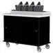 Lakeside 70510 Condi-Express Mobile Condiment Cart w/ 4 Pumps, 2 Cup Dispensers 3 image