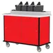 Lakeside 70510 Condi-Express Mobile Condiment Cart w/ 4 Pumps, 2 Cup Dispensers 5 image