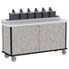 Lakeside 70530 Condi-Express Mobile Condiment Cart w/ 6 Pumps, 2 Cup Dispensers 4 image