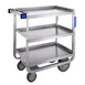 Lakeside 711 Stainless Steel 3 Shelf Utility Utility Cart - 700 lb. Capacity 1 image