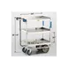 Lakeside 711 Stainless Steel 3 Shelf Utility Utility Cart - 700 lb. Capacity 4 image