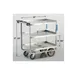 Lakeside 722 Stainless Steel 3 Shelf Utility Cart w/ Shelf Size 27" x 18" - 700 lb. Capacity 3 image