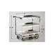 Lakeside 744 Stainless Steel 3 Shelf Utility Cart w/ Shelf Size 33" x 21" - 700 lb. Capacity 4 image