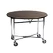 Lakeside 74412S Choice Series Room Service Table, Round, 40" Dia. X 30"H, Chrome Frame 1 image