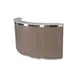 Lakeside 76811 40 lb. Ice Bin (2) 7-Bottle Speed Rail-70" Portable Bar 1 image