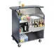 Lakeside 76884 40 lb. Ice Bin (2) 7-Bottle Speed Rail-43" Portable Bar 1 image