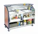 Lakeside 76887 40 lb. Ice Bin (2) 7-Bottle Speed Rail-63" Portable Bar 1 image