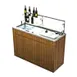 Lakeside 79860 60" Chalet Portable Back Bar with Stainless Steel Interior 1 image