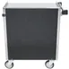 Lakeside 822 31" Metal Bus Utility Transport Cart w/ (3) Shelf, Stainless Steel  7 image