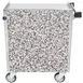 Lakeside 822 31" Metal Bus Utility Transport Cart w/ (3) Shelf, Stainless Steel  10 image