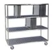 Lakeside 848 Stainless Steel Sheet Pan Drying Rack with 3 Shelves and 120 Pan Capacity 1 image
