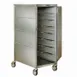 Lakeside 857 Stainless Steel 20 Tray Enclosed Meal Delivery Tray Cart 1 image