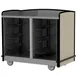 Lakeside 8704 Stainless Steel Full-Service Hydration Cart w/ Flat Top, 2 Interior Compartments 1 image
