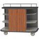 Lakeside 8715 Stainless Steel Self-Serve Compact Hydration Cart w/ 6 Open Corner Shelves 6 image