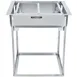 Lakeside 977 Stainless Steel Drop-In Cup & Glass Rack Dispenser, Self-Leveling 1 image
