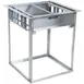 Lakeside 977 Stainless Steel Drop-In Cup & Glass Rack Dispenser, Self-Leveling 4 image